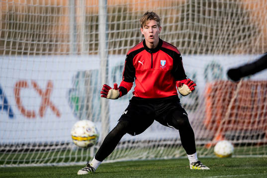 Målvakt Mathias Nilsson