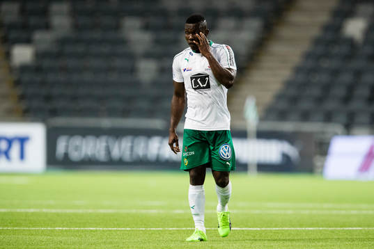 Hammarbys Joseph Aidoo deppar