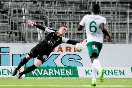 Hammarbys målvakt Ögmundur Kristinsson