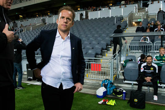 Hammarbys tränare Jakob Michelsen