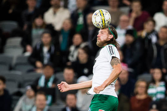 Hammarbys Björn Paulsen med en nick