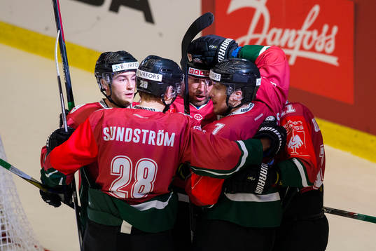 under finalen i CHL mellan Frölunda och Sparta Prag