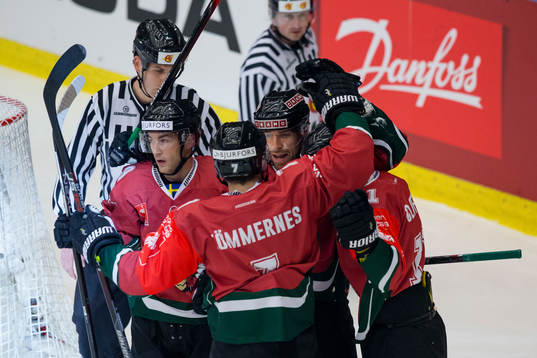 under finalen i CHL mellan Frölunda och Sparta Prag