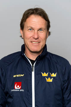 Sveriges assisterande förbundskapten Johan Garpenlöv