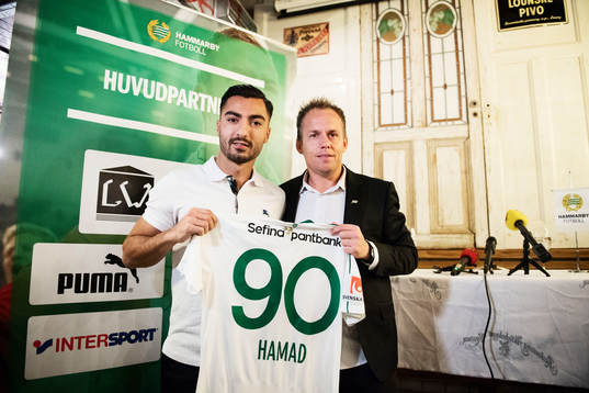 Hammarbys nye spelare Jiloan Hamad