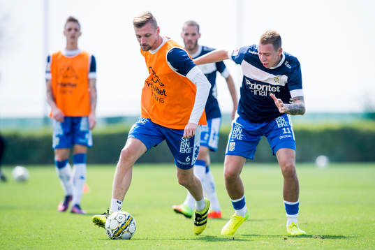IFK Göteborgs Sebastian Eriksson och Martin Smedberg