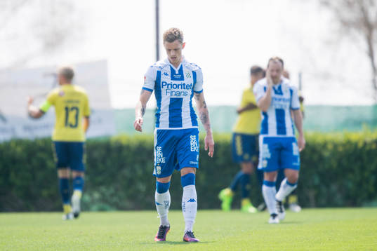 IFK Göteborgs Sören Rieks deppar