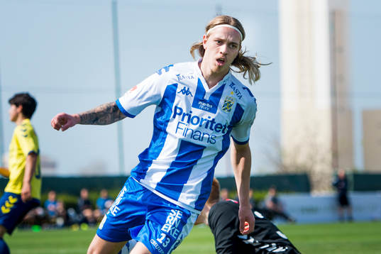 IFK Göteborgs Elias Mar Omarsson jublar