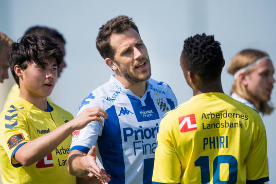 IFK Göteborgs Tobias Hysén i samtal med Bröndbys