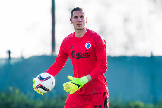 FC Köpenhamns målvakt Robin Olsen