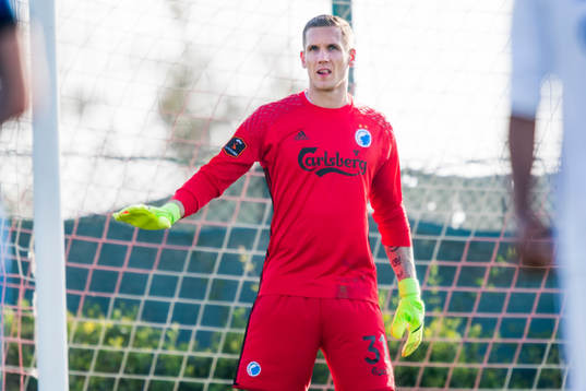 FC Köpenhamns målvakt Robin Olsen