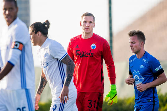 FC Köpenhamns målvakt Robin Olsen