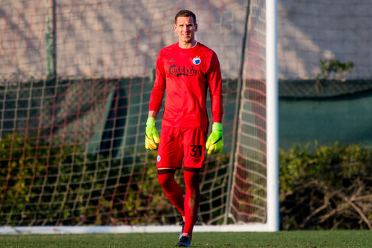 FC Köpenhamns målvakt Robin Olsen