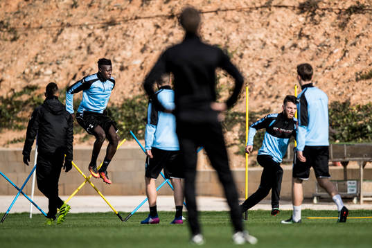 Pa Konate och Erdal Rakip