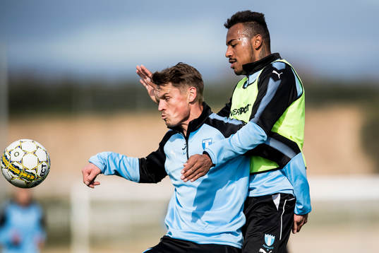 Markus Rosenberg och Felipe Carvalho