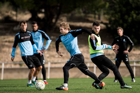 Oscar Lewicki och Erdal Rakip