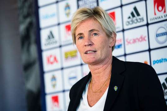 Sveriges assisterande förbundskapten Lilie Persson