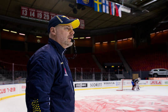 Sveriges förbundskapten Rikard Grönborg
