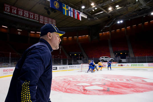 Sveriges förbundskapten Rikard Grönborg