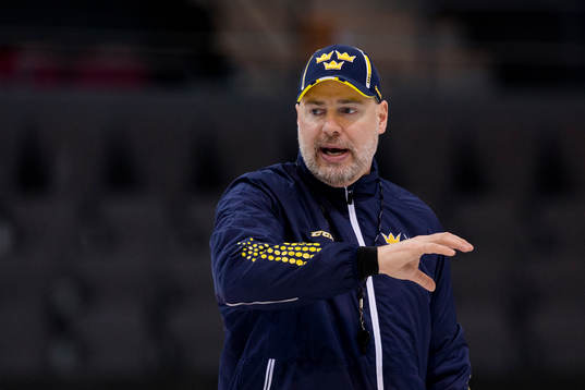 Sveriges förbundskapten Rikard Grönborg