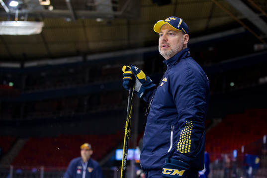 Sveriges förbundskapten Rikard Grönborg