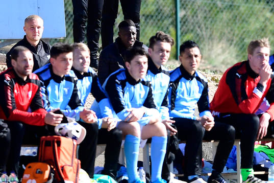 Malmö FFs Pa Konate på bänken