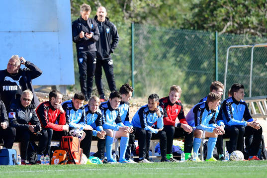 Malmö FFs målvakt Johan Wiland, Dennis Hadzikadunic,