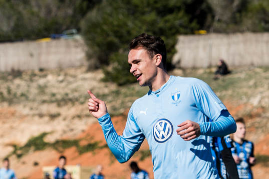 Malmö FFs Andreas Vindheim jublar