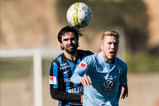 Sirius Alexander Nilsson och Malmö FFs Anton Tinnerholm