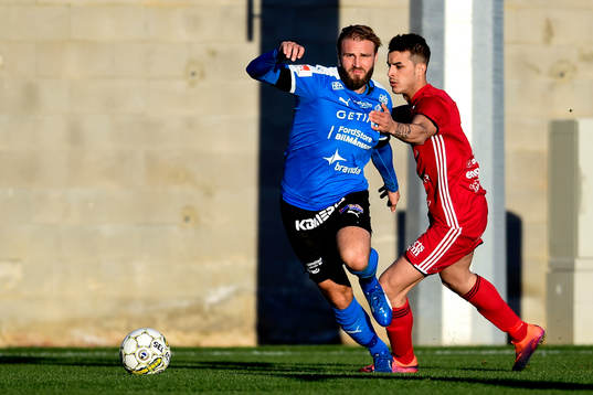 Halmstads Jesper Westerberg och Östersunds Daniel Lopez