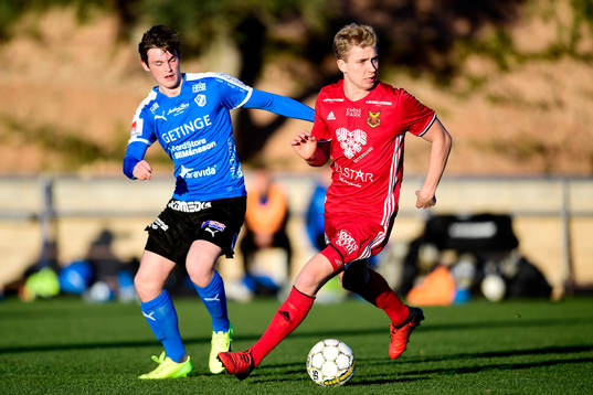 Halmstads Jonathan Svedberg och Östersunds Ludvig Fritzon