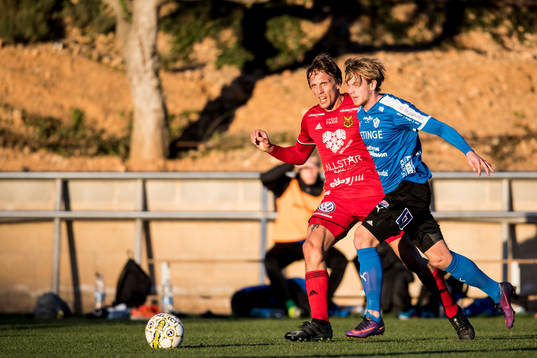Östersunds Bobo Sollander Jansson och Halmstads Marcus