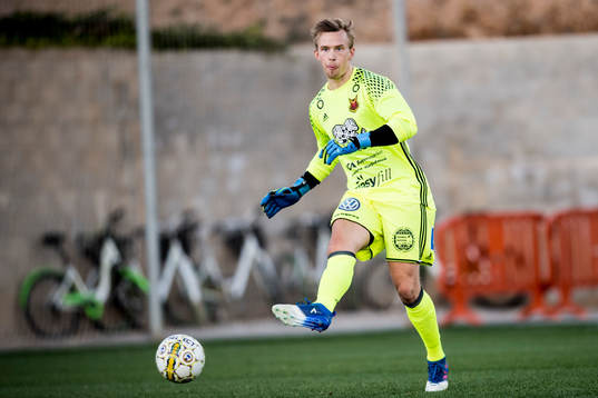 Östersunds målvakt Andreas Andersson