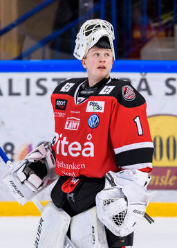 Piteås målvakt Joel Vännström