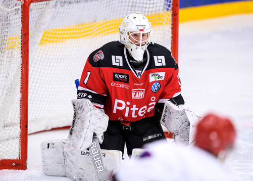 Piteås målvakt Joel Vännström