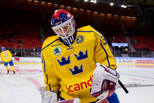 Sveriges målvakt Viktor Fasth