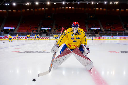Sveriges målvakt Viktor Fasth