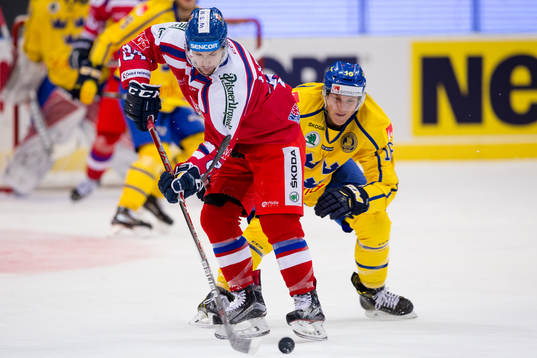 Tjeckiens Tomas Kundratek mot Sveriges Patrik Lundh