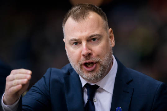 Sveriges förbundskapten Rikard Grönborg