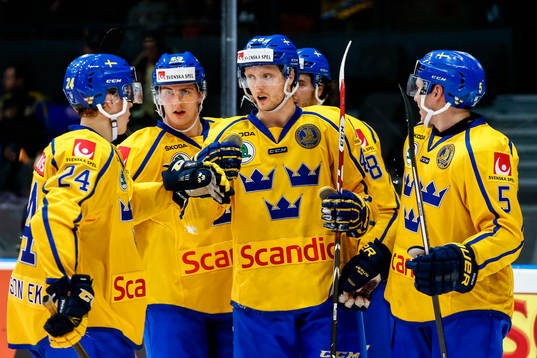 Sveriges Philip Holm , Carl Klingberg och Andreas Borgman