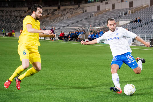 Norrköpings Christopher Telo mot Helsingfors Rafael