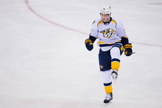 Predators Calle Järnkrok jublar