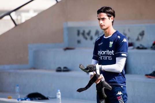 IFK Göteborgs målvakt Tom Amos