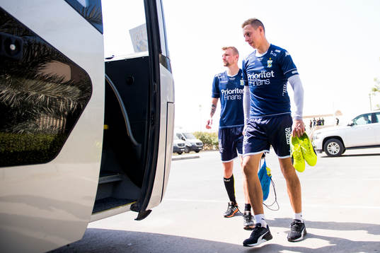 IFK Göteborgs Sebastian Eriksson och Martin Smedberg