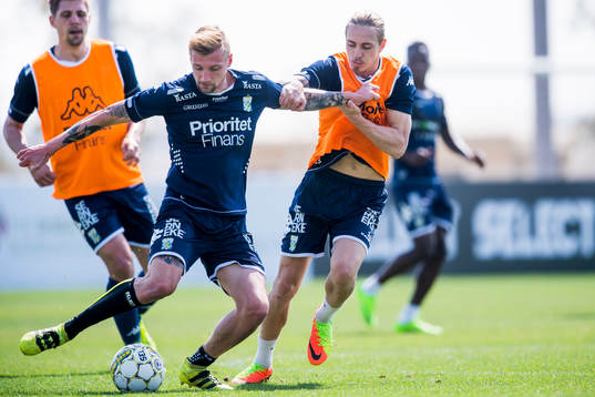 Sebastian Eriksson och Elias Mar Omarsson