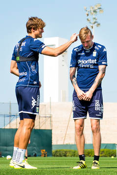 Thomas Rogne och Sebastian Eriksson