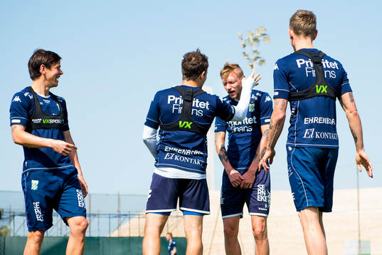 Mads Albaek, Tobias Hysén och Sebastian Eriksson