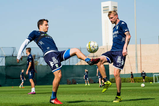 Tobias Hysén och Sebastian Eriksson
