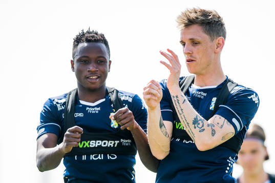 Prosper Kasim och Sören Rieks