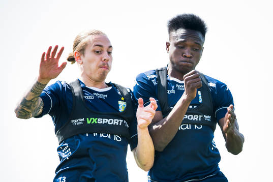Elias Mar Omarsson och Lawson Sabah